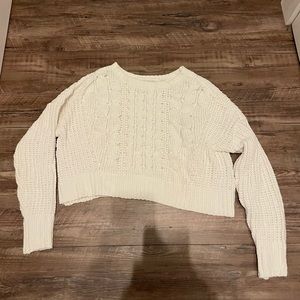 Women’s White Knit Sweater from Arizona Jean Co. size: XS